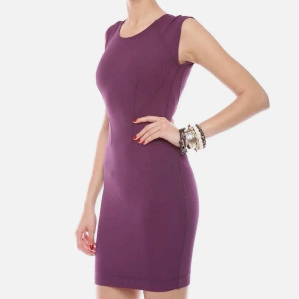 French Connection Y2K Purple Bodycon Dress size 2